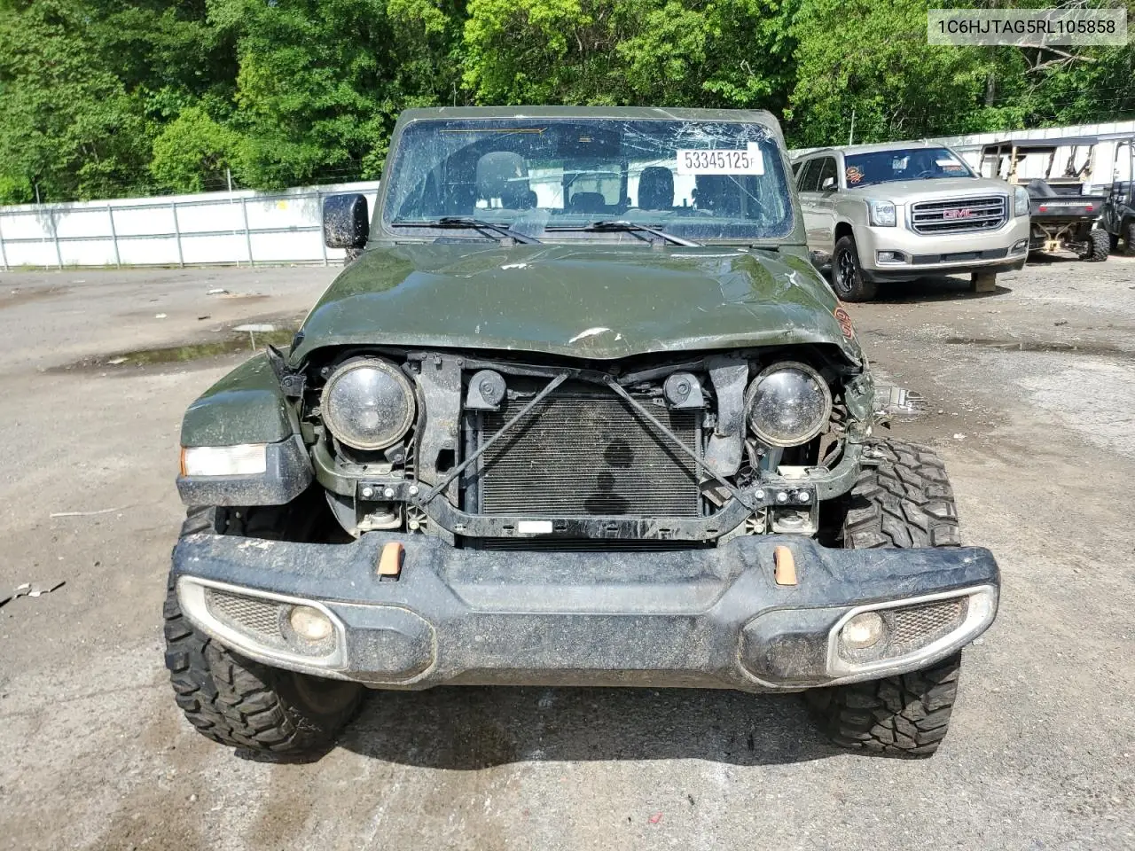 2024 Jeep Gladiator Sport VIN: 1C6HJTAG5RL105858 Lot: 53345125