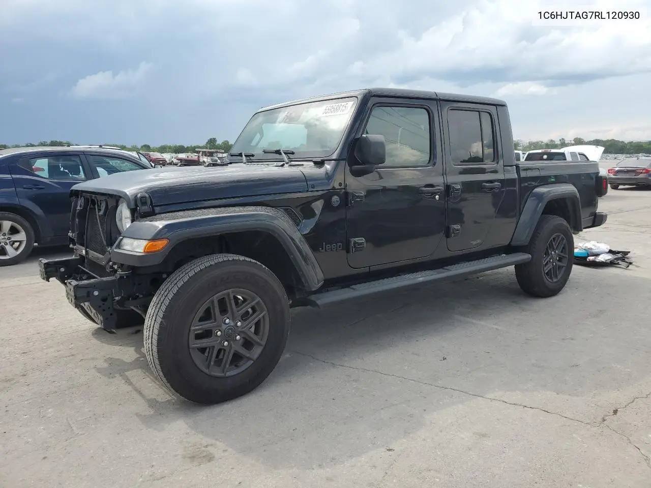 2024 Jeep Gladiator Sport VIN: 1C6HJTAG7RL120930 Lot: 55958815