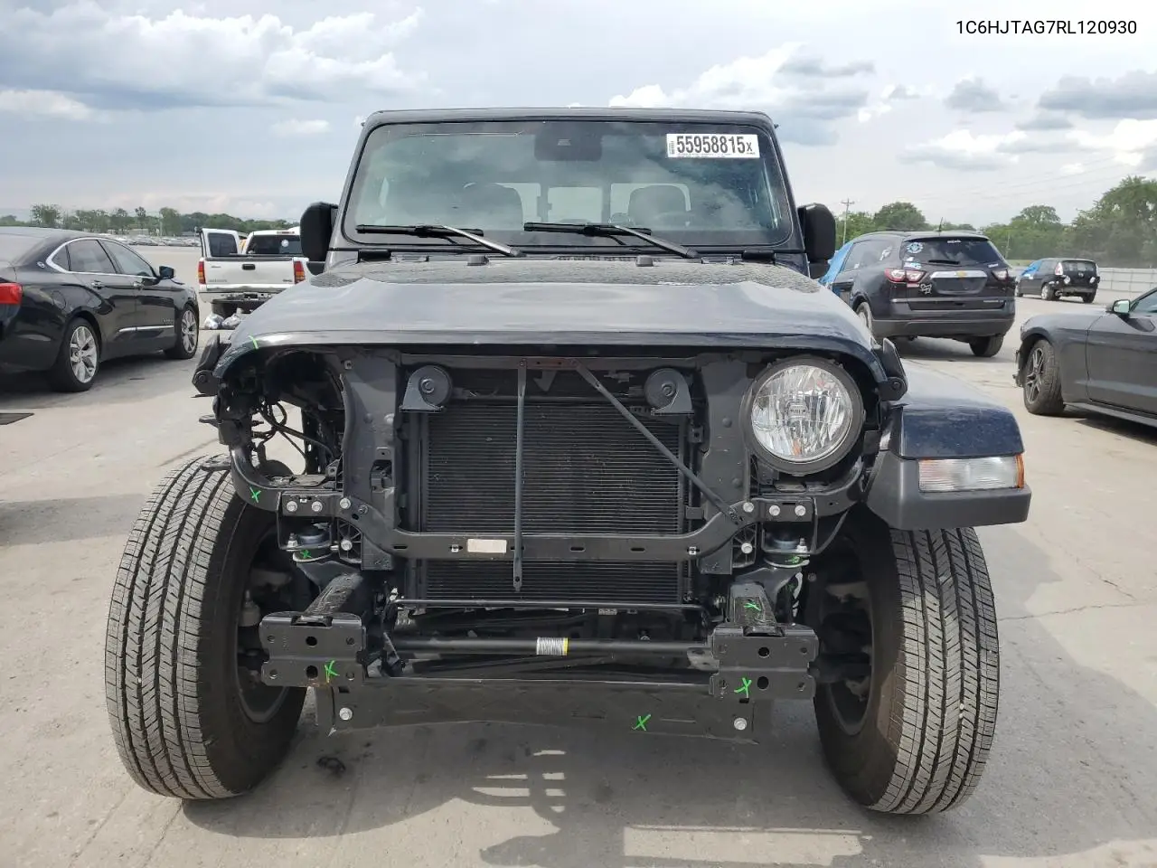 2024 Jeep Gladiator Sport VIN: 1C6HJTAG7RL120930 Lot: 55958815