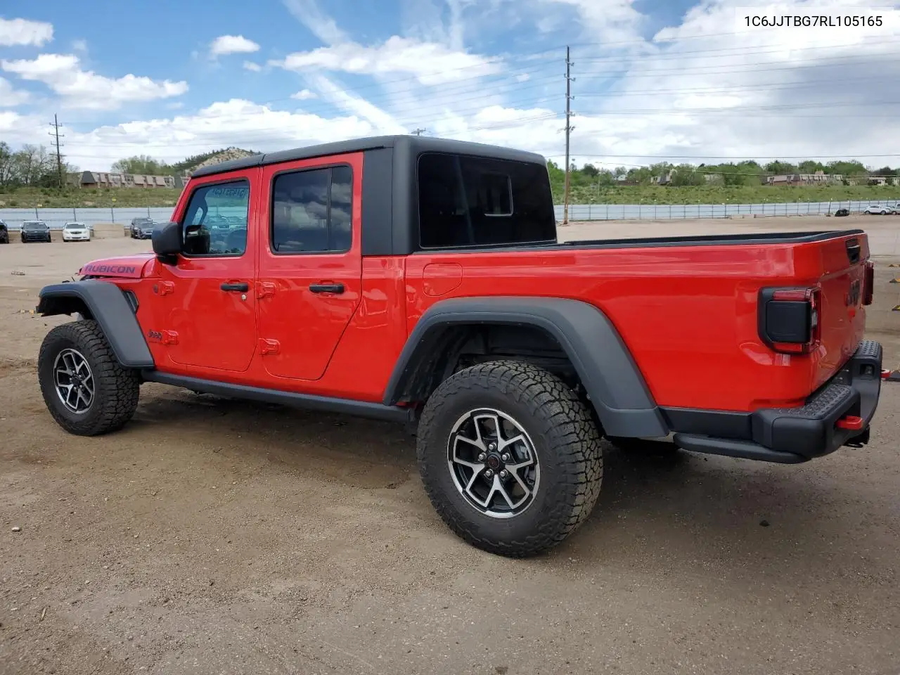 2024 Jeep Gladiator Rubicon VIN: 1C6JJTBG7RL105165 Lot: 57459125