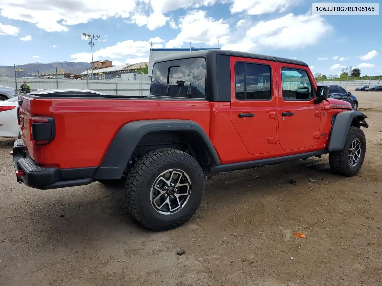 2024 Jeep Gladiator Rubicon VIN: 1C6JJTBG7RL105165 Lot: 57459125
