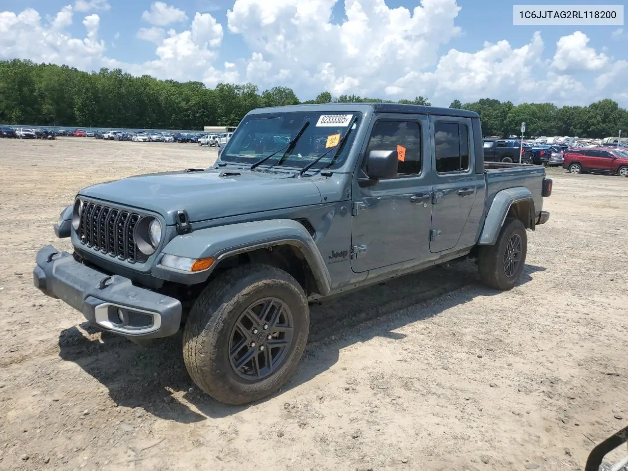 2024 Jeep Gladiator Sport VIN: 1C6JJTAG2RL118200 Lot: 62333305