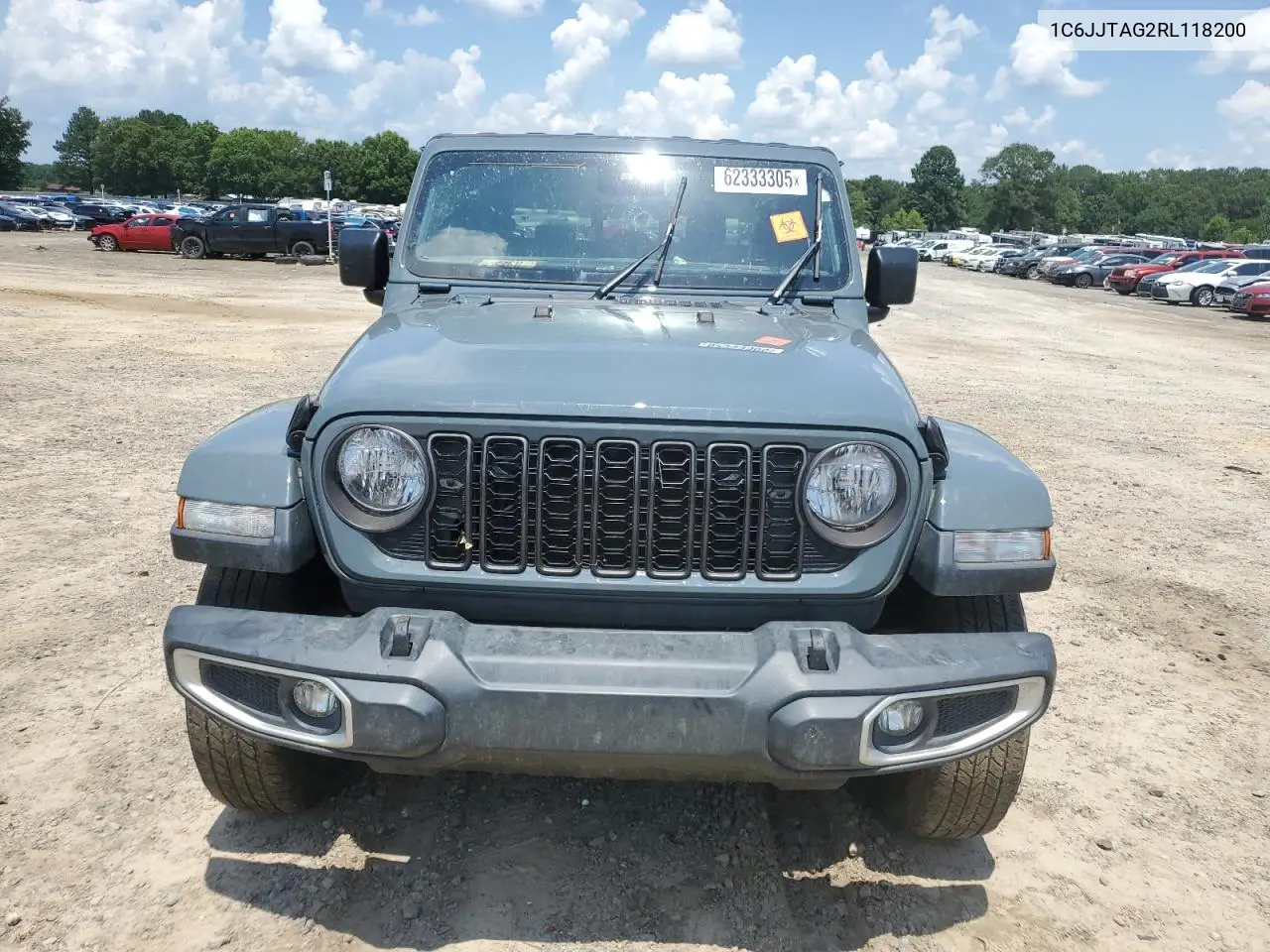2024 Jeep Gladiator Sport VIN: 1C6JJTAG2RL118200 Lot: 62333305