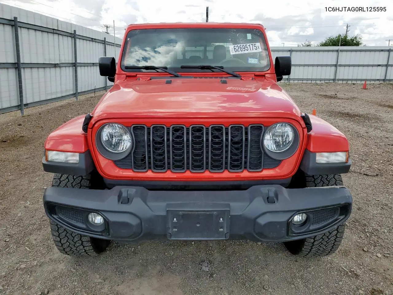 2024 Jeep Gladiator Sport VIN: 1C6HJTAG0RL125595 Lot: 62695175