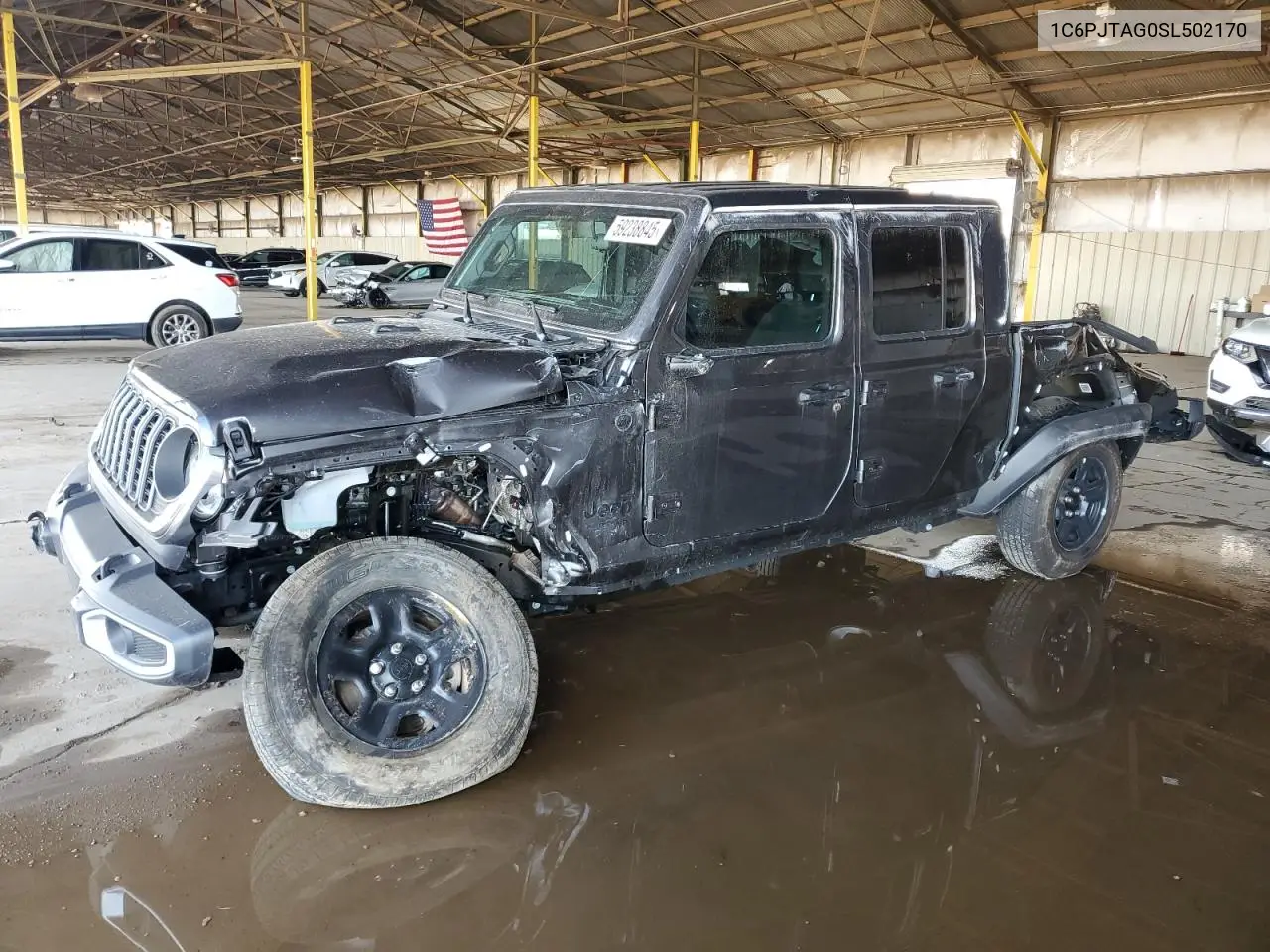 2025 Jeep Gladiator Sport VIN: 1C6PJTAG0SL502170 Lot: 59238845