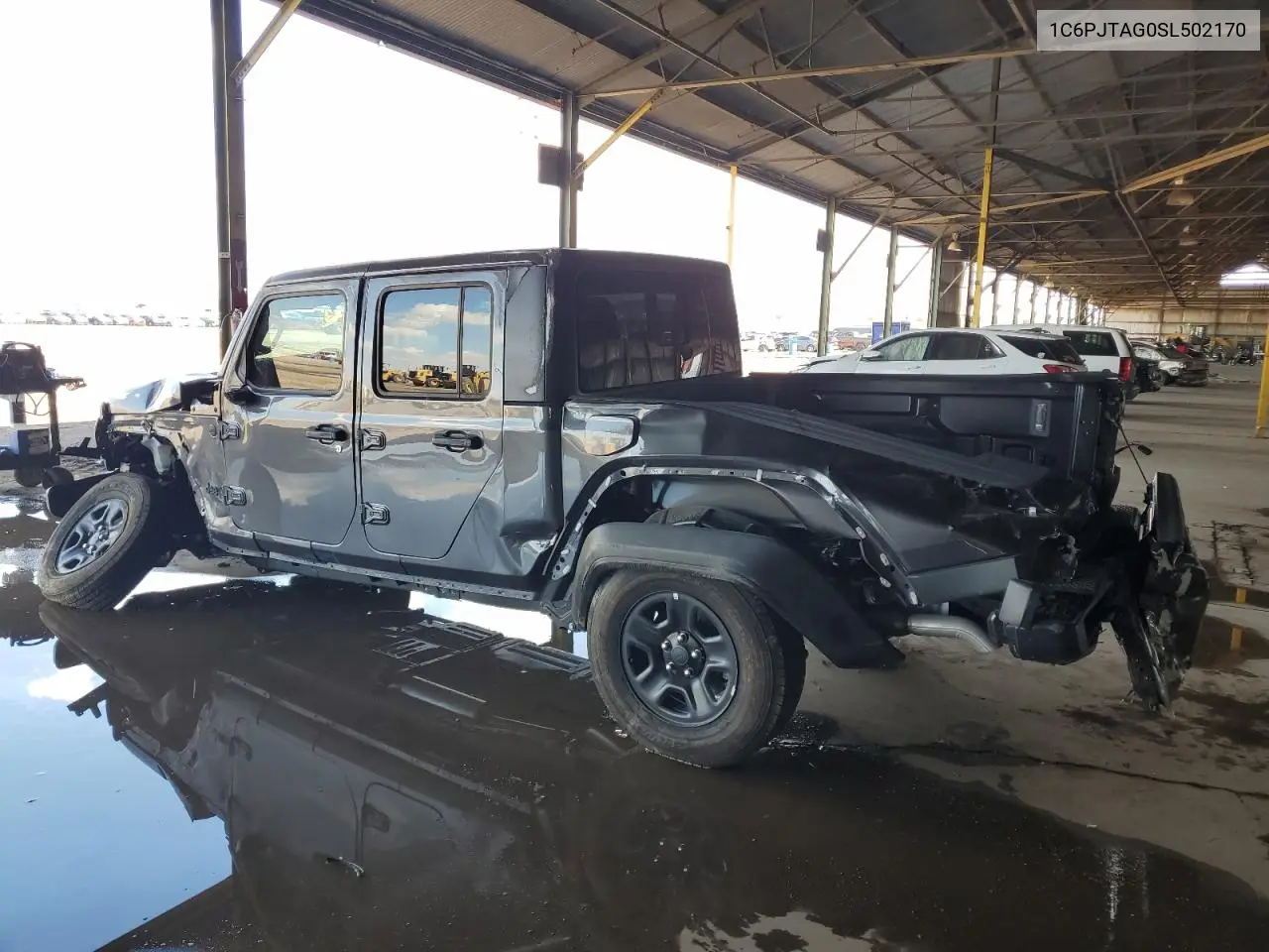 2025 Jeep Gladiator Sport VIN: 1C6PJTAG0SL502170 Lot: 59238845