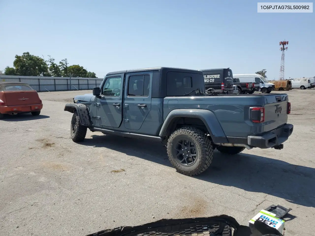 2025 Jeep Gladiator Sport VIN: 1C6PJTAG7SL500982 Lot: 61502255