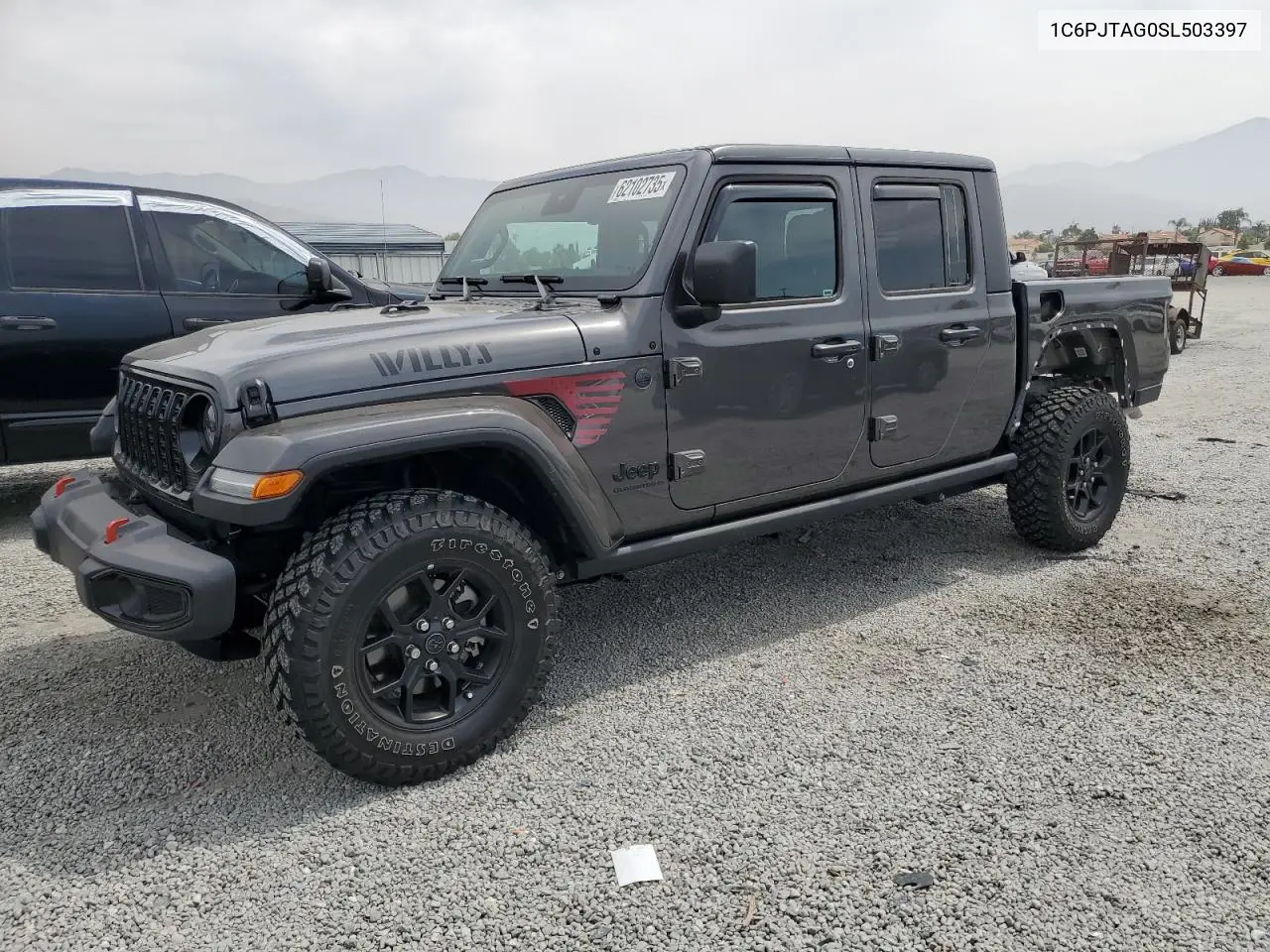 2025 Jeep Gladiator Sport VIN: 1C6PJTAG0SL503397 Lot: 62102735