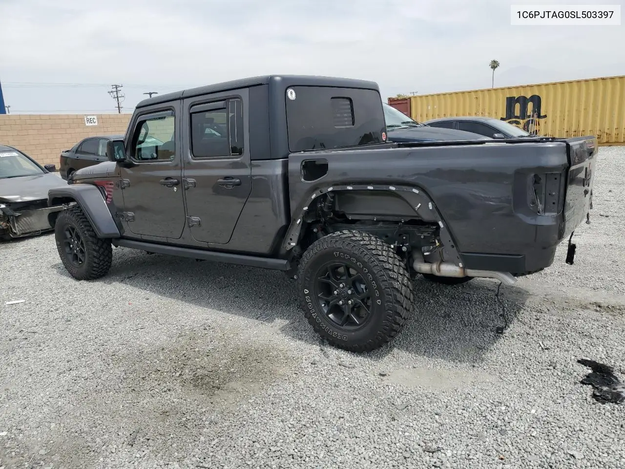 2025 Jeep Gladiator Sport VIN: 1C6PJTAG0SL503397 Lot: 62102735