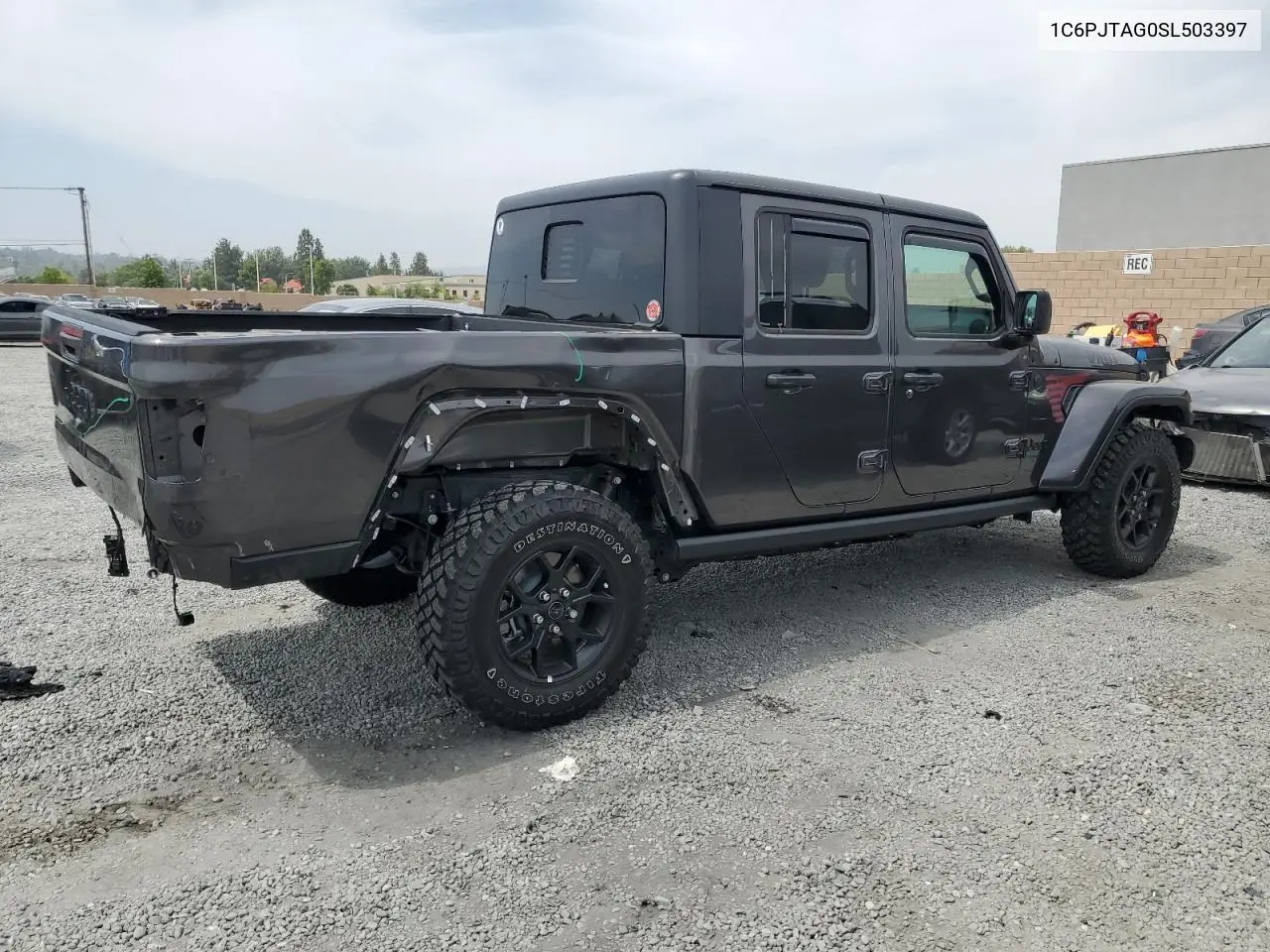 2025 Jeep Gladiator Sport VIN: 1C6PJTAG0SL503397 Lot: 62102735