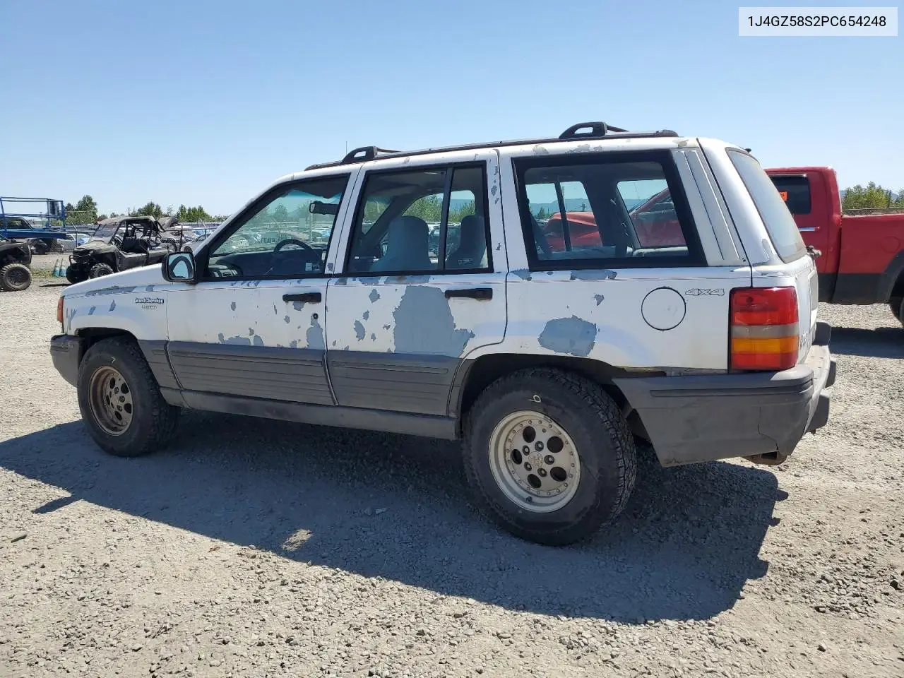 1993 Jeep Grand Cherokee Laredo VIN: 1J4GZ58S2PC654248 Lot: 61259735