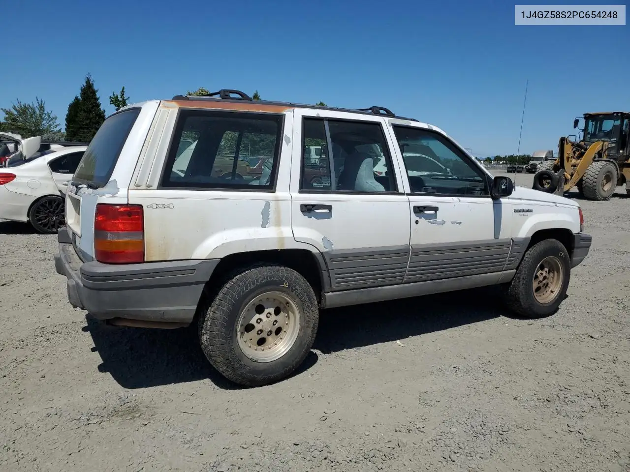 1993 Jeep Grand Cherokee Laredo VIN: 1J4GZ58S2PC654248 Lot: 61259735