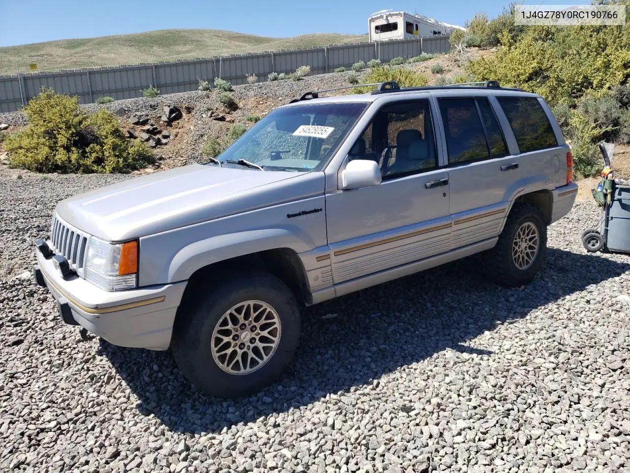 1994 Jeep Grand Cherokee Limited VIN: 1J4GZ78Y0RC190766 Lot: 54628055