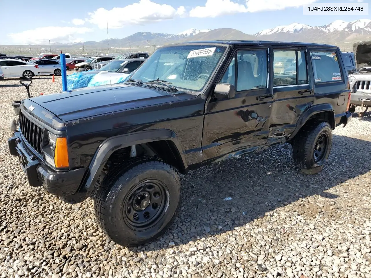 1994 Jeep Cherokee Se VIN: 1J4FJ28SXRL254748 Lot: 55060585