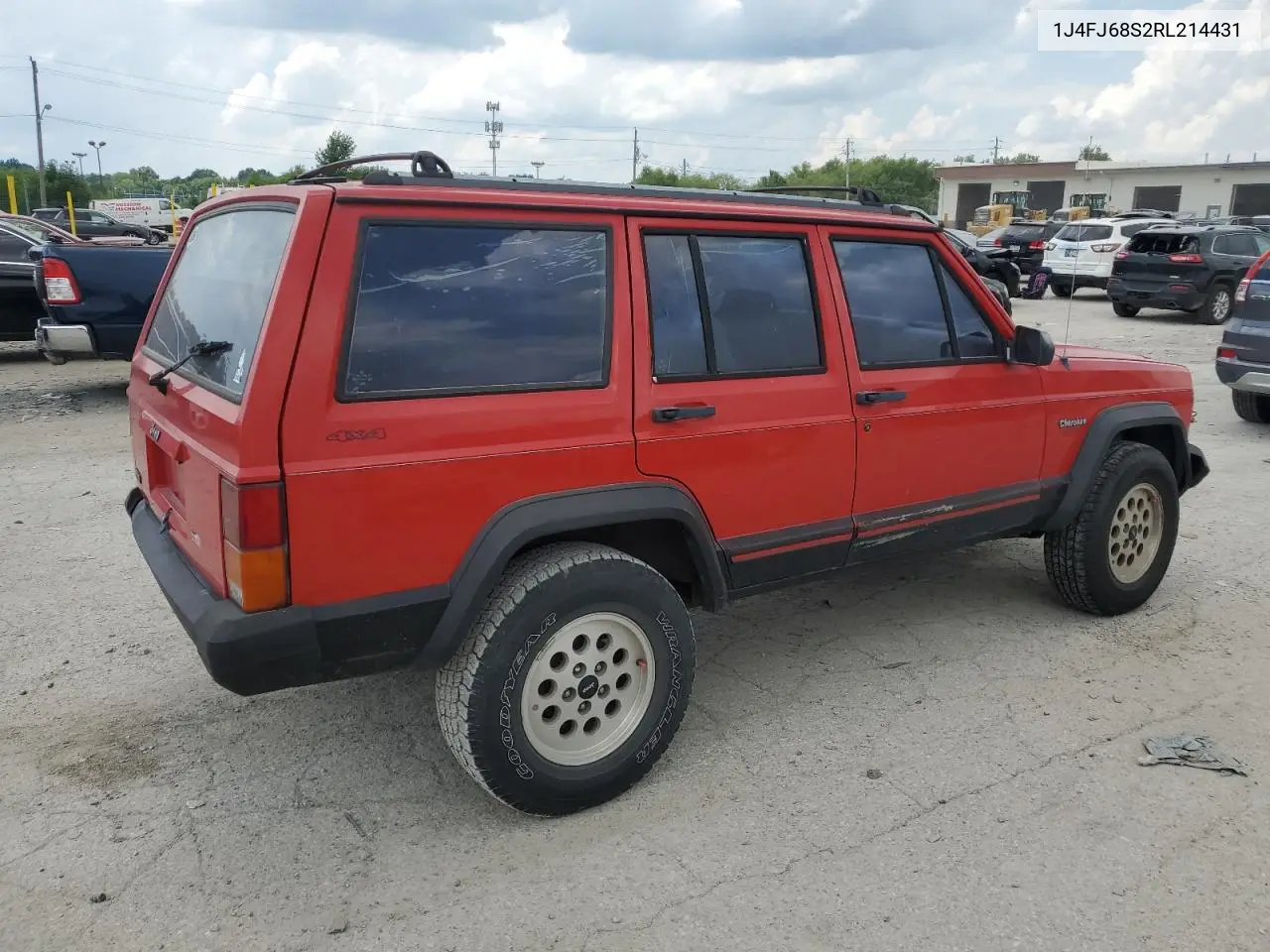 1994 Jeep Cherokee Sport VIN: 1J4FJ68S2RL214431 Lot: 61567835