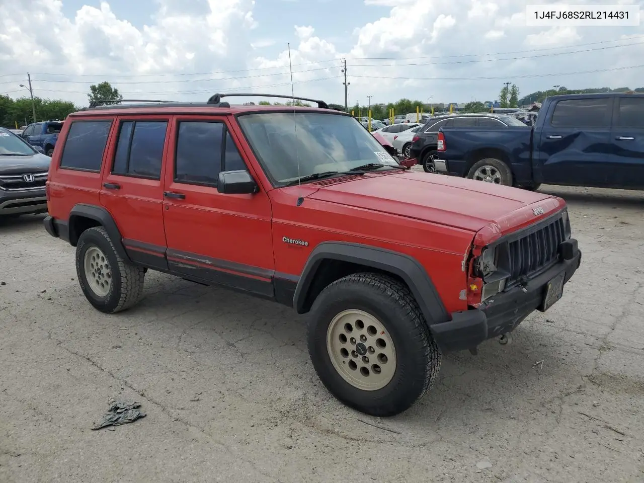 1994 Jeep Cherokee Sport VIN: 1J4FJ68S2RL214431 Lot: 61567835
