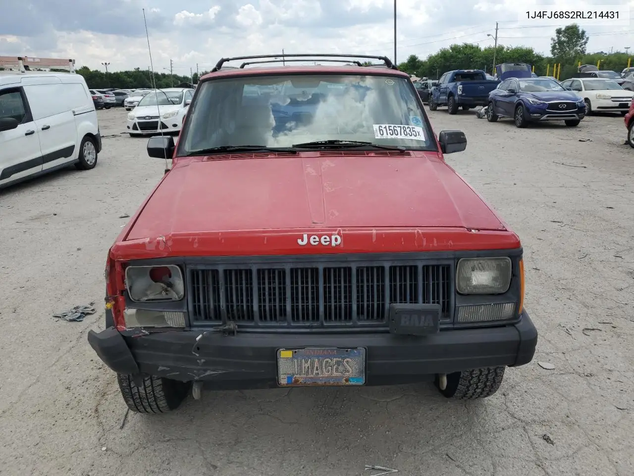 1994 Jeep Cherokee Sport VIN: 1J4FJ68S2RL214431 Lot: 61567835