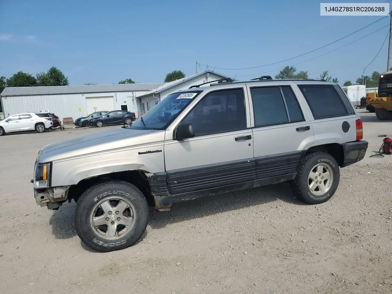 1994 Jeep Grand Cherokee Limited VIN: 1J4GZ78S1RC206288 Lot: 62392685