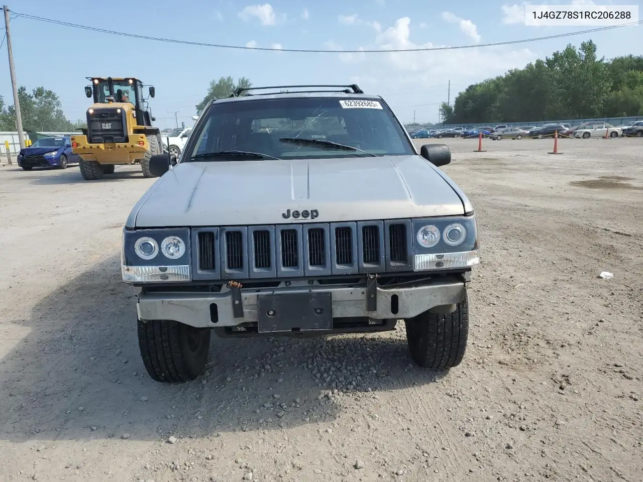 1994 Jeep Grand Cherokee Limited VIN: 1J4GZ78S1RC206288 Lot: 62392685