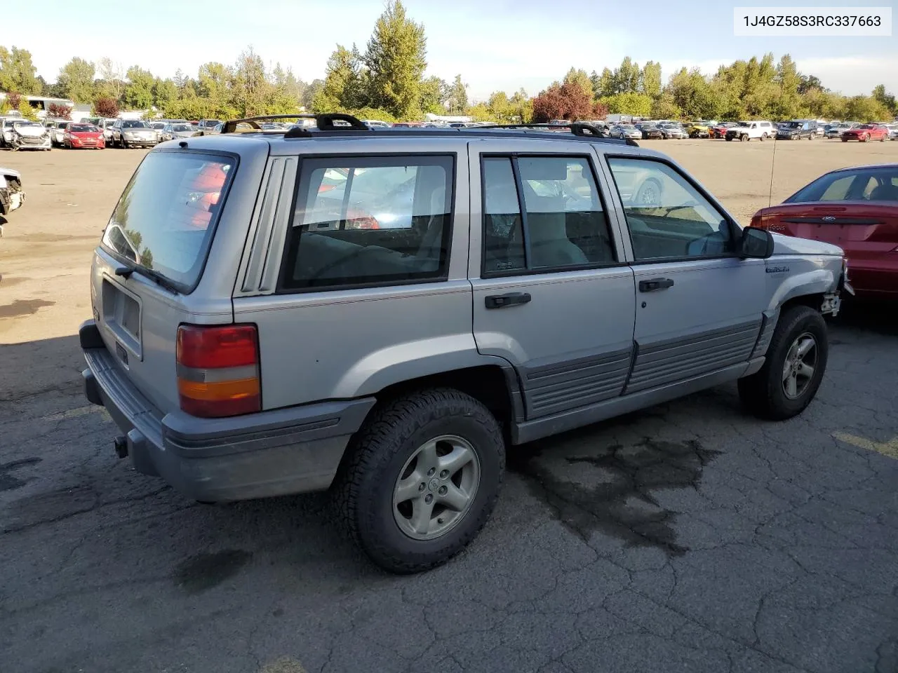 1994 Jeep Grand Cherokee Laredo VIN: 1J4GZ58S3RC337663 Lot: 68394954