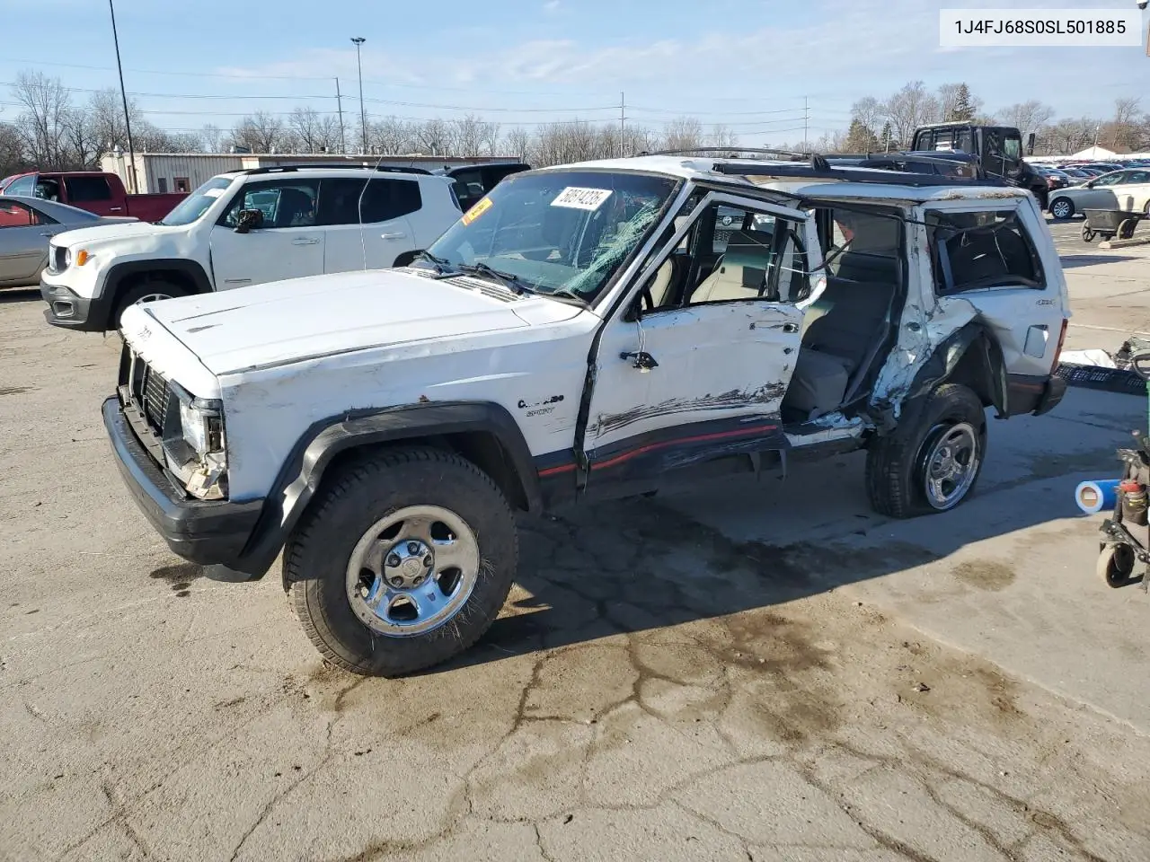 1995 Jeep Cherokee Sport VIN: 1J4FJ68S0SL501885 Lot: 50514235