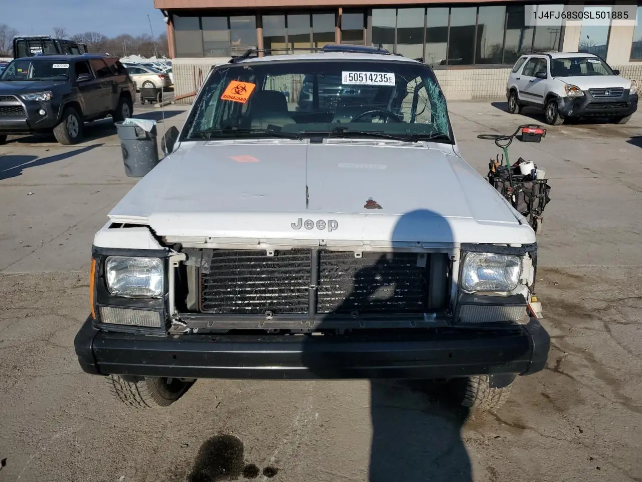 1995 Jeep Cherokee Sport VIN: 1J4FJ68S0SL501885 Lot: 50514235