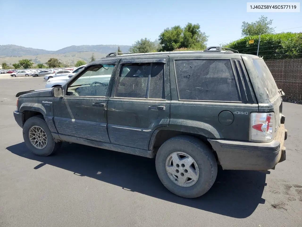 1995 Jeep Grand Cherokee Laredo VIN: 1J4GZ58Y4SC577119 Lot: 56115775