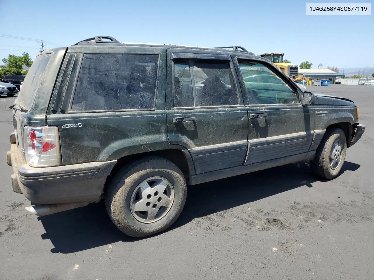 1995 Jeep Grand Cherokee Laredo VIN: 1J4GZ58Y4SC577119 Lot: 56115775