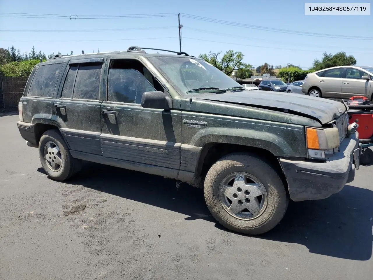 1995 Jeep Grand Cherokee Laredo VIN: 1J4GZ58Y4SC577119 Lot: 56115775