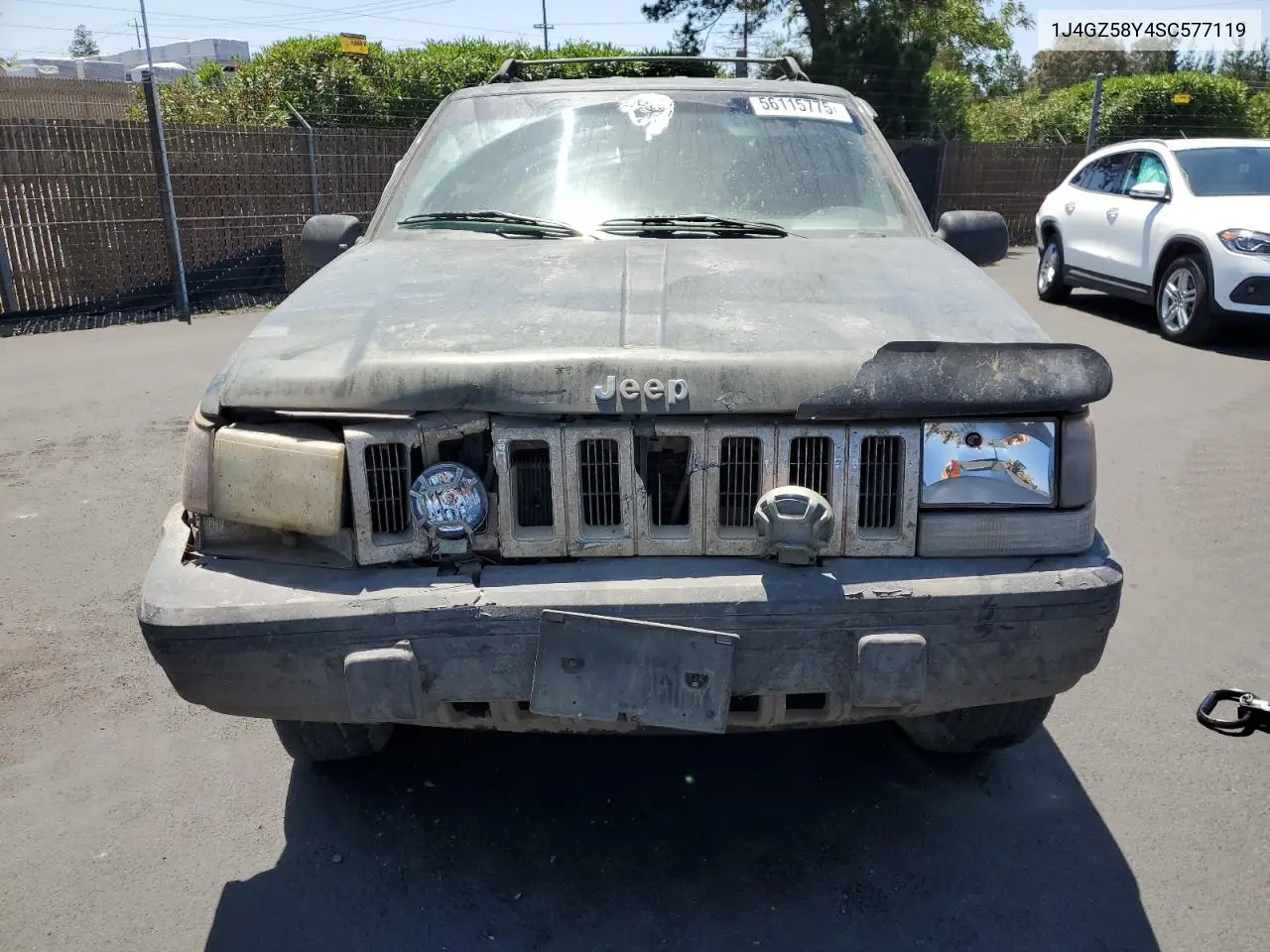 1995 Jeep Grand Cherokee Laredo VIN: 1J4GZ58Y4SC577119 Lot: 56115775