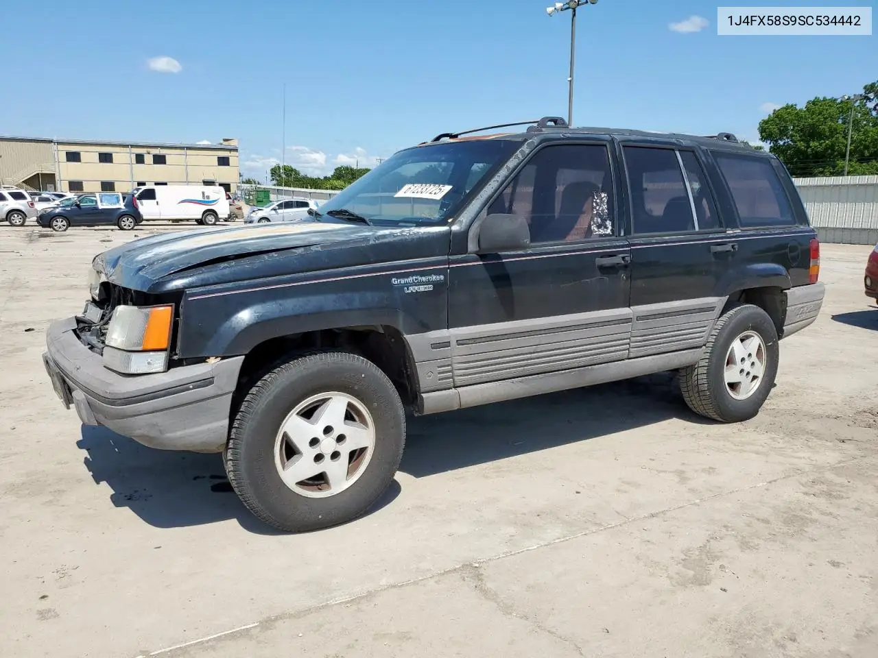 1995 Jeep Grand Cherokee Laredo VIN: 1J4FX58S9SC534442 Lot: 61233725