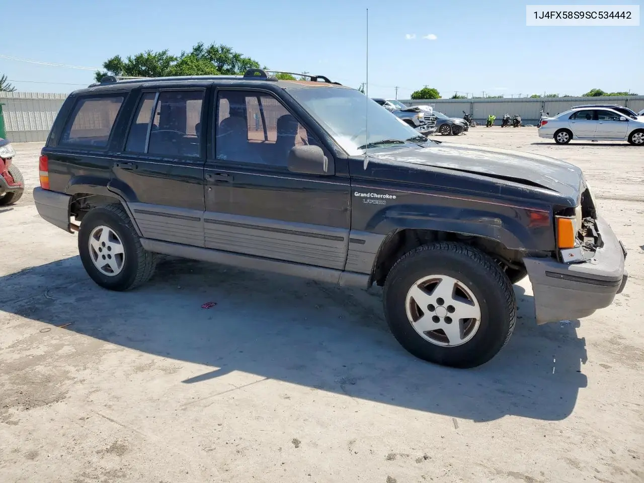 1995 Jeep Grand Cherokee Laredo VIN: 1J4FX58S9SC534442 Lot: 61233725