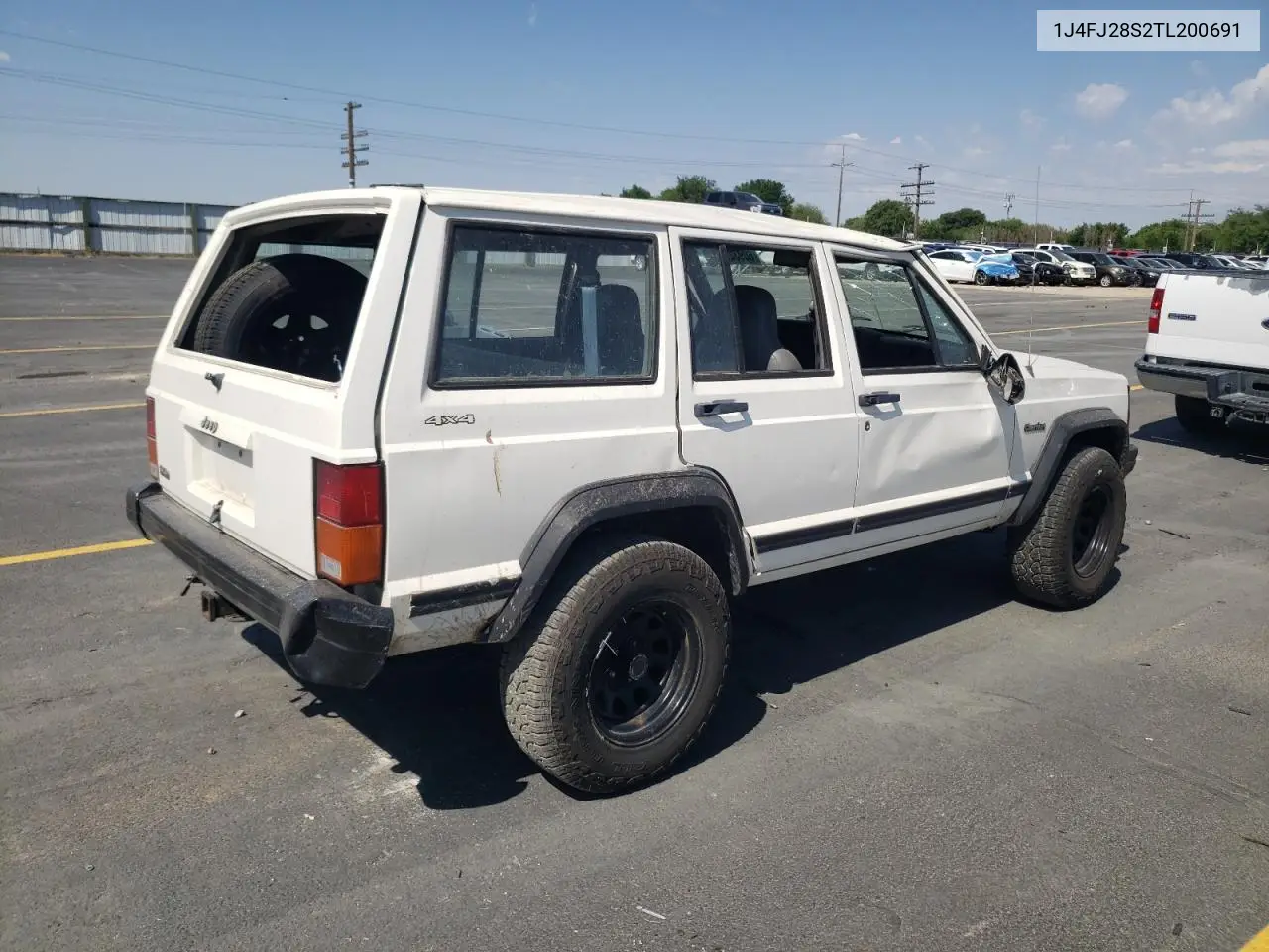1996 Jeep Cherokee Se VIN: 1J4FJ28S2TL200691 Lot: 60932315
