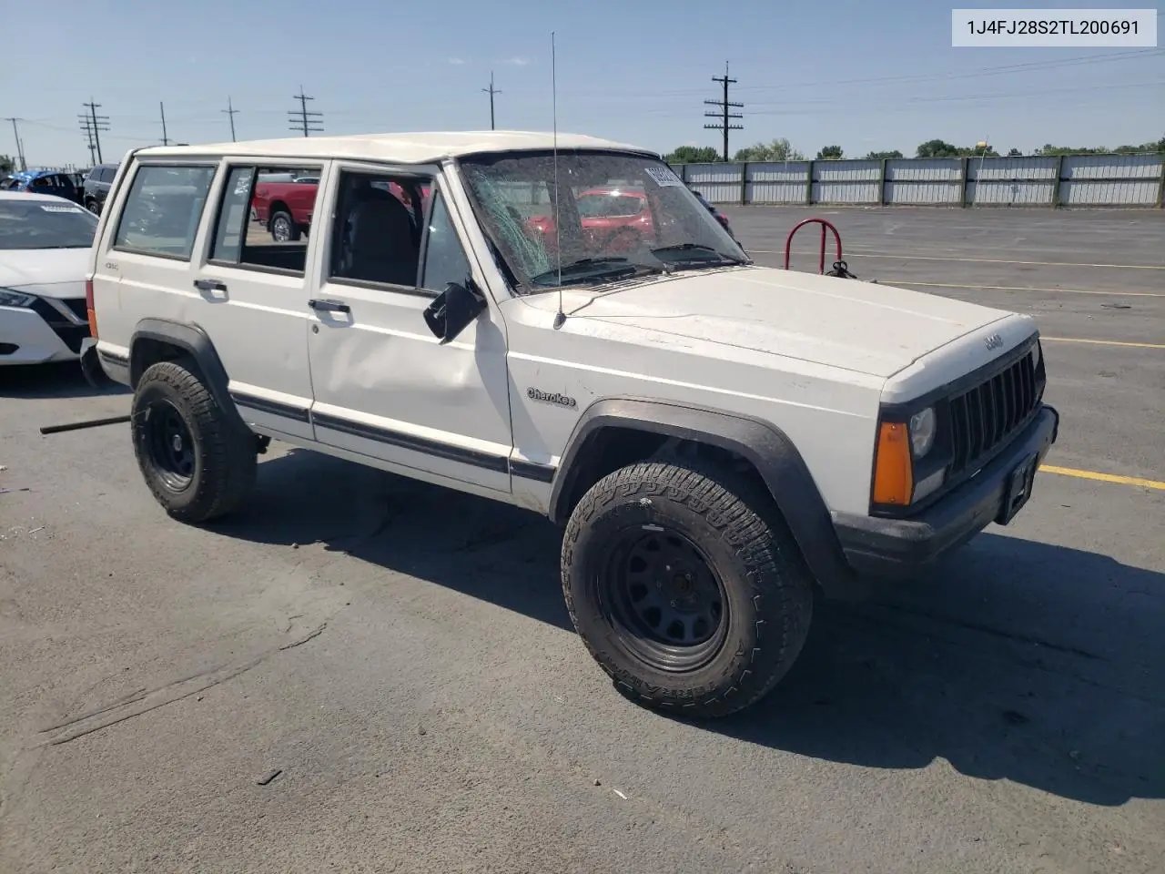 1996 Jeep Cherokee Se VIN: 1J4FJ28S2TL200691 Lot: 60932315