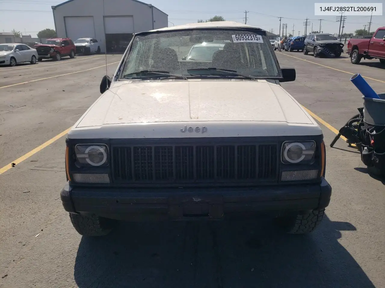 1996 Jeep Cherokee Se VIN: 1J4FJ28S2TL200691 Lot: 60932315