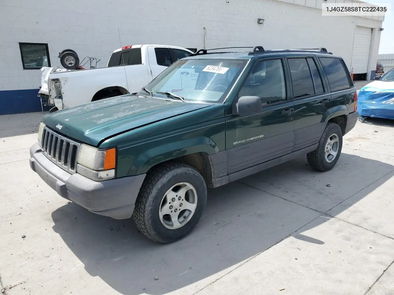 1996 Jeep Grand Cherokee Laredo VIN: 1J4GZ58S8TC222435 Lot: 62347665
