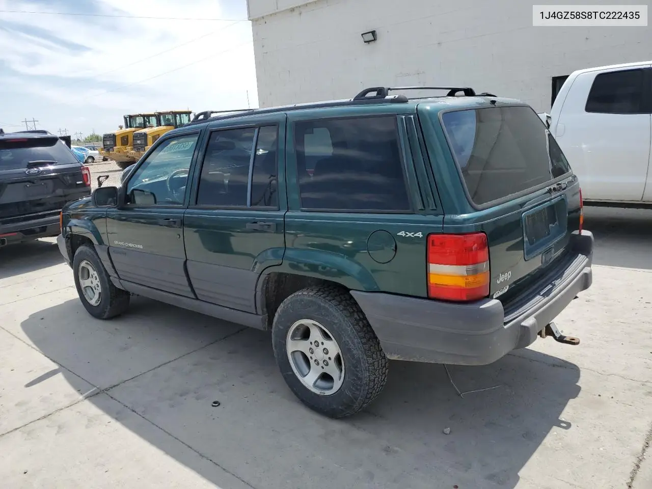 1996 Jeep Grand Cherokee Laredo VIN: 1J4GZ58S8TC222435 Lot: 62347665