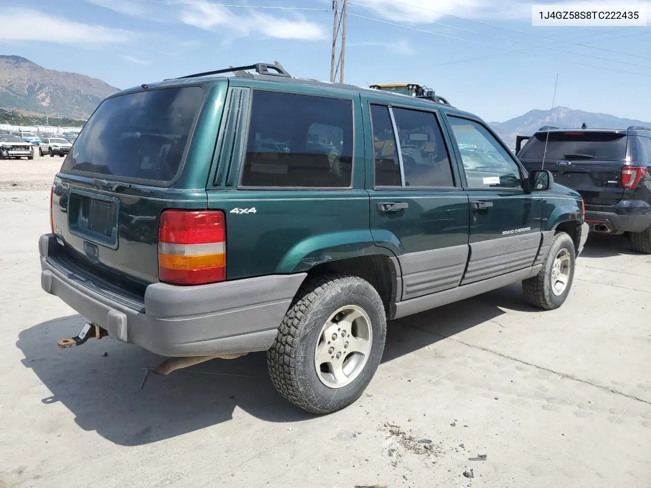 1996 Jeep Grand Cherokee Laredo VIN: 1J4GZ58S8TC222435 Lot: 62347665