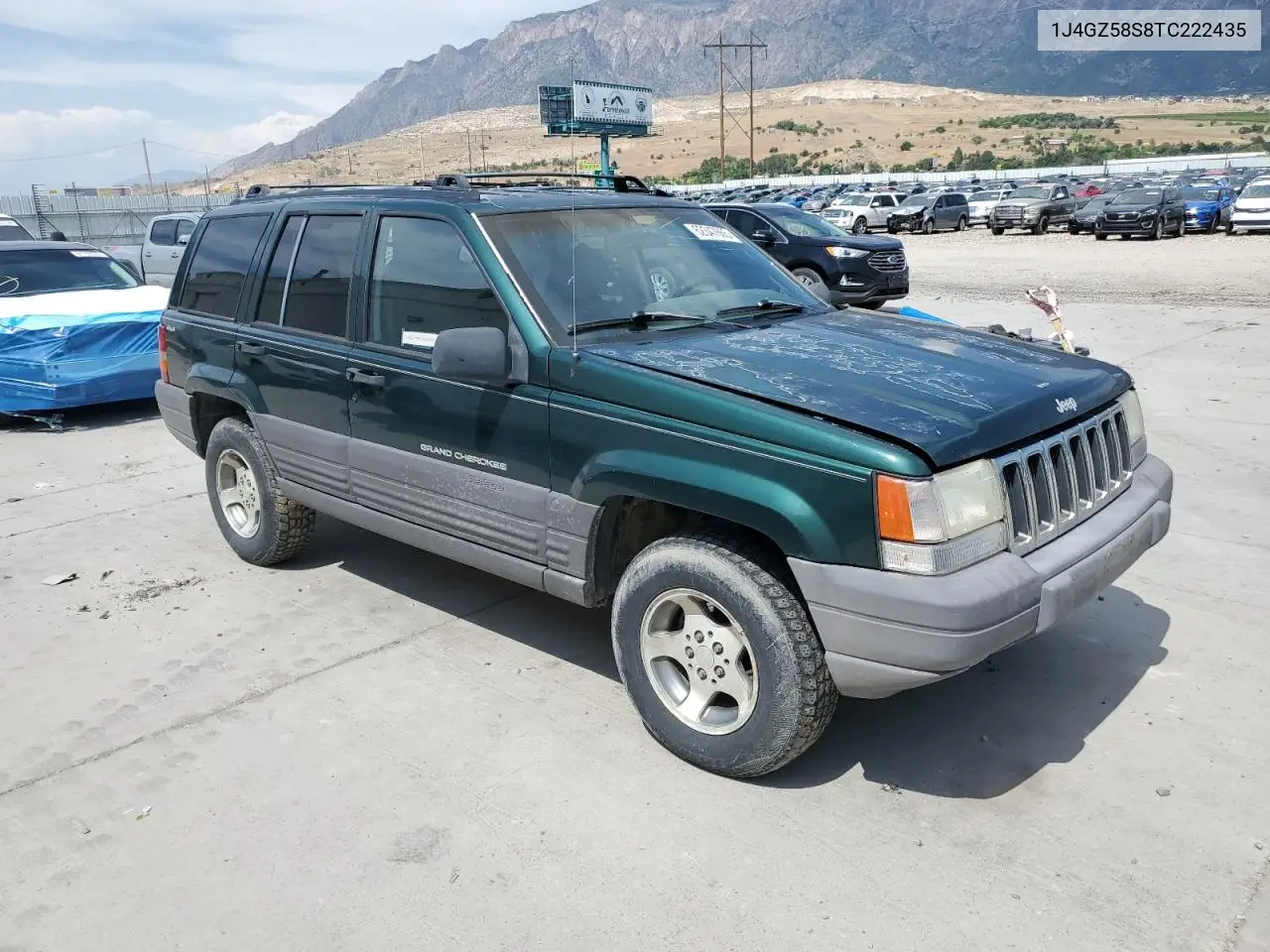 1996 Jeep Grand Cherokee Laredo VIN: 1J4GZ58S8TC222435 Lot: 62347665