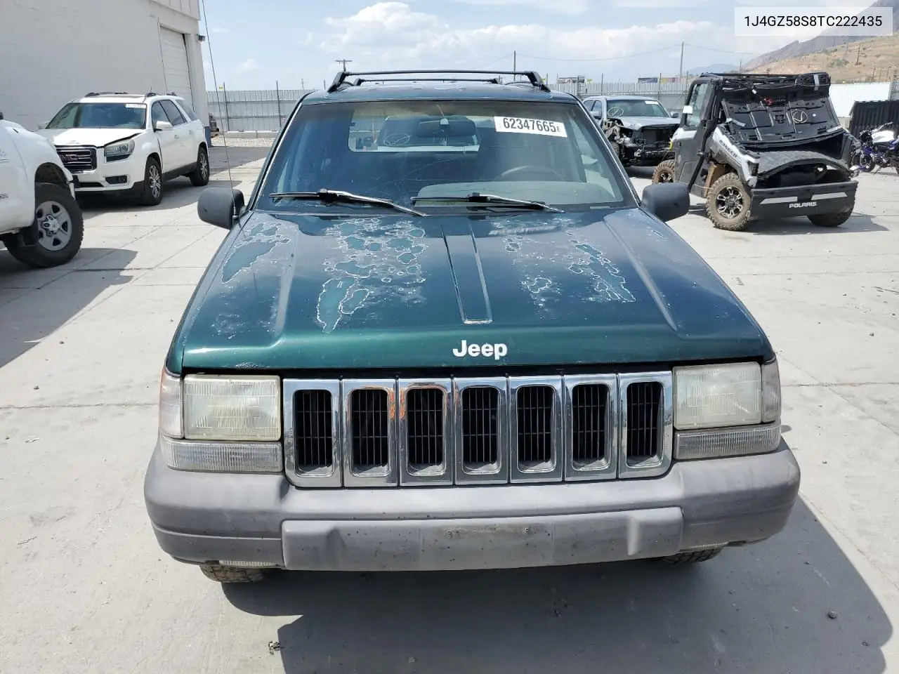 1996 Jeep Grand Cherokee Laredo VIN: 1J4GZ58S8TC222435 Lot: 62347665