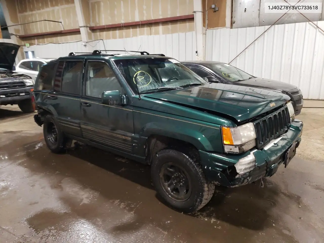 1997 Jeep Grand Cherokee Limited VIN: 1J4GZ78Y3VC733618 Lot: 53757095