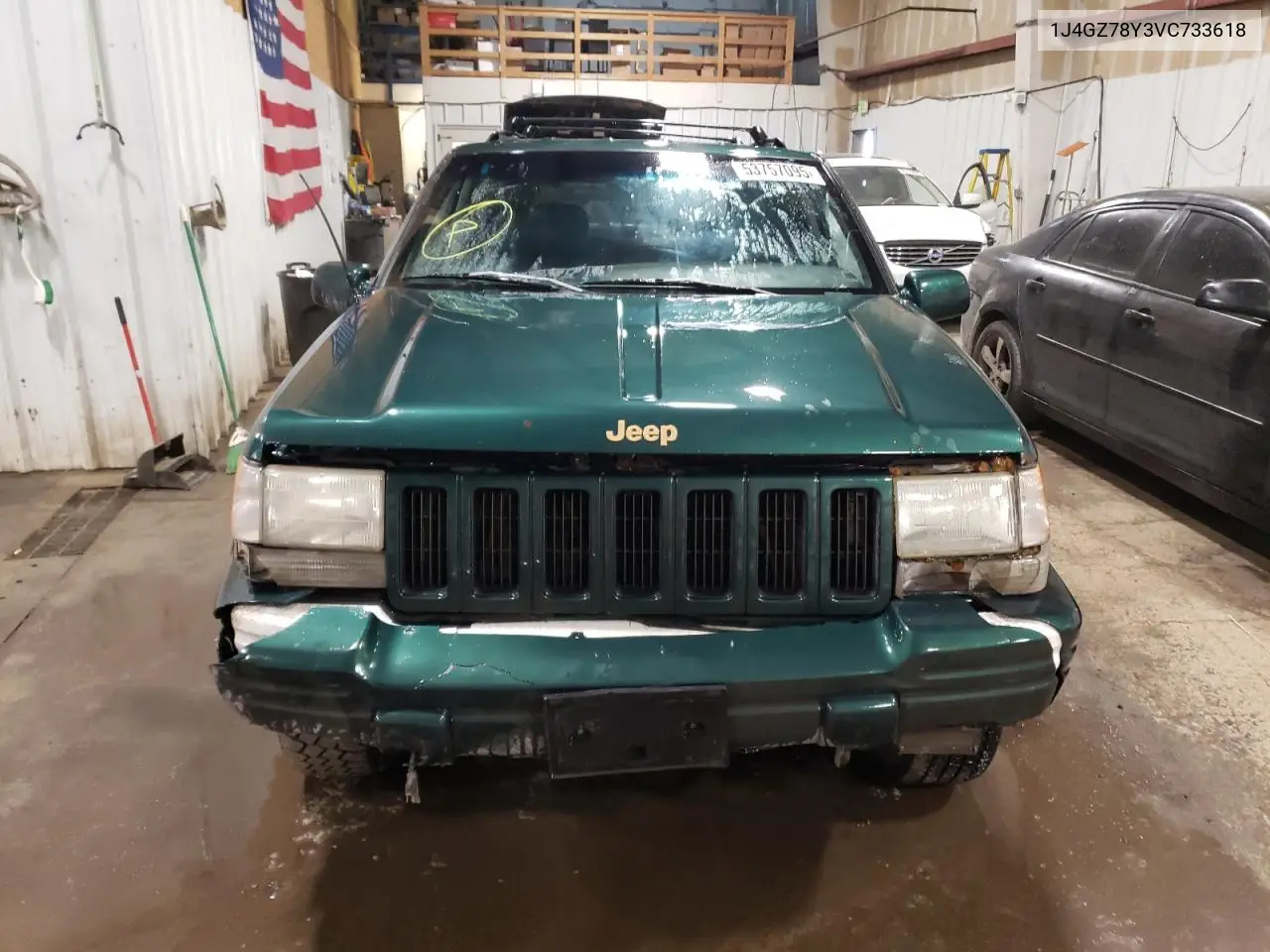 1997 Jeep Grand Cherokee Limited VIN: 1J4GZ78Y3VC733618 Lot: 53757095