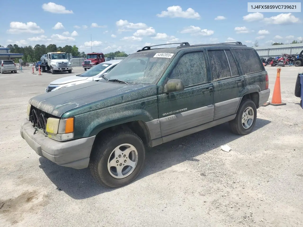 1997 Jeep Grand Cherokee Laredo VIN: 1J4FX58S9VC739621 Lot: 54962855