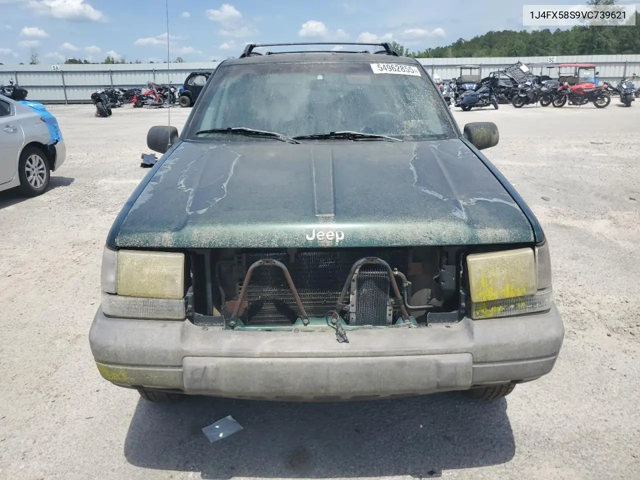 1997 Jeep Grand Cherokee Laredo VIN: 1J4FX58S9VC739621 Lot: 54962855