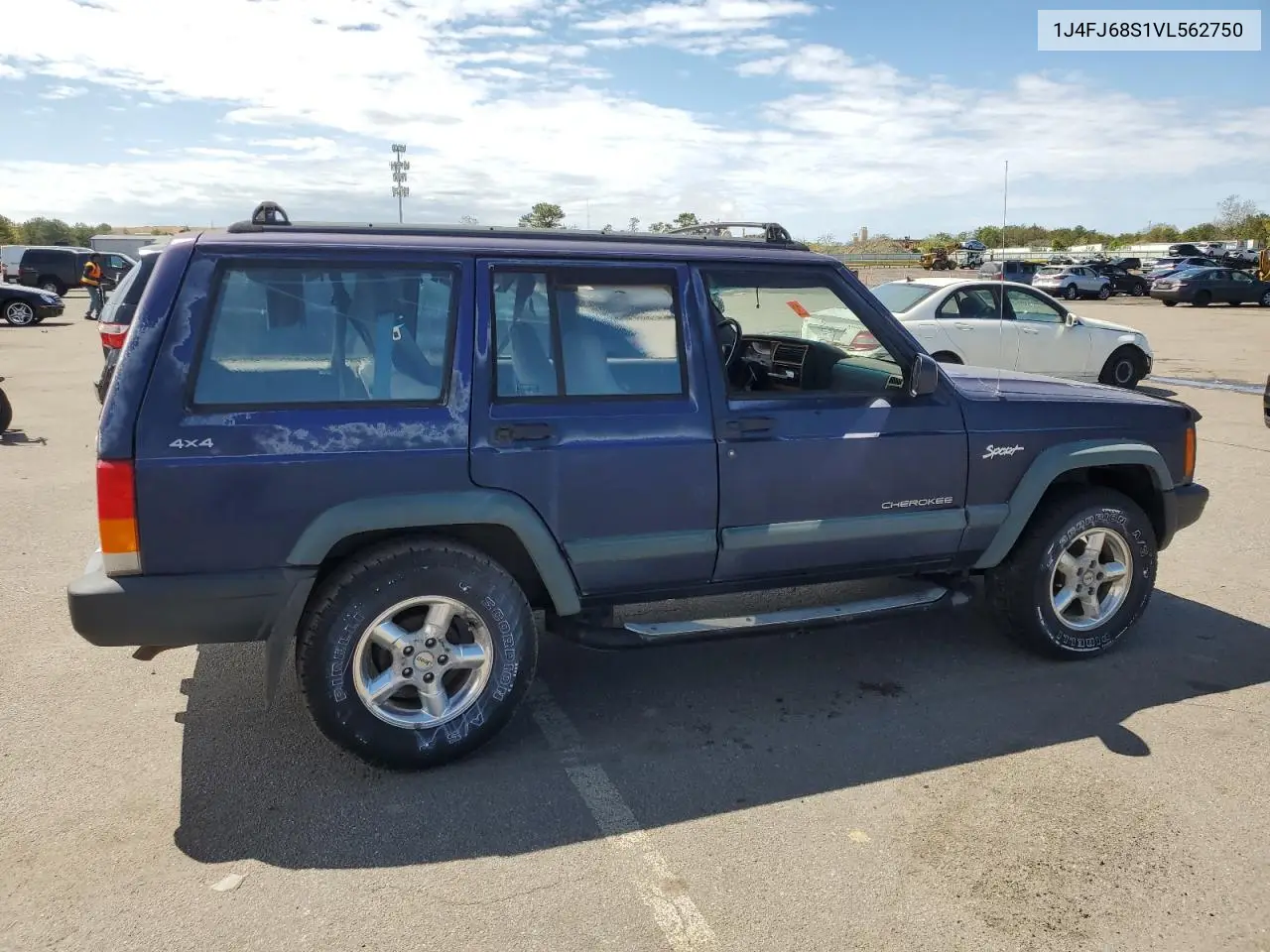 1997 Jeep Cherokee Sport VIN: 1J4FJ68S1VL562750 Lot: 55262215