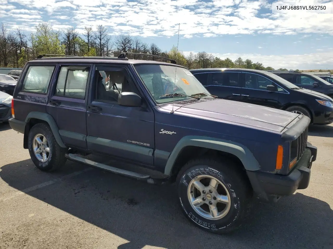1997 Jeep Cherokee Sport VIN: 1J4FJ68S1VL562750 Lot: 55262215
