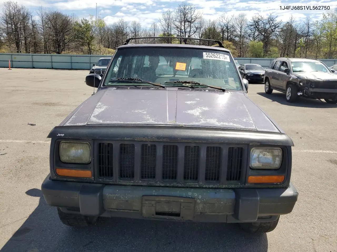 1997 Jeep Cherokee Sport VIN: 1J4FJ68S1VL562750 Lot: 55262215