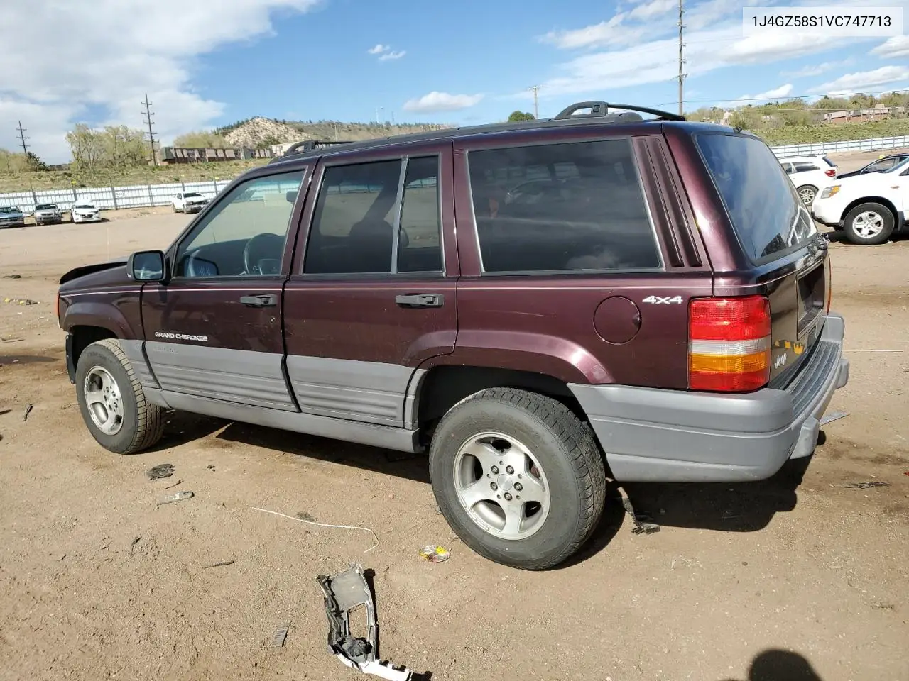 1997 Jeep Grand Cherokee Laredo VIN: 1J4GZ58S1VC747713 Lot: 55290275
