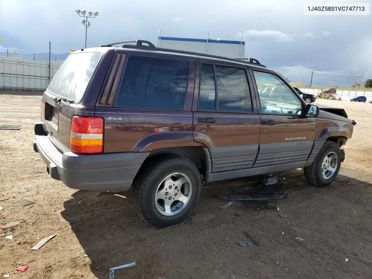 1997 Jeep Grand Cherokee Laredo VIN: 1J4GZ58S1VC747713 Lot: 55290275