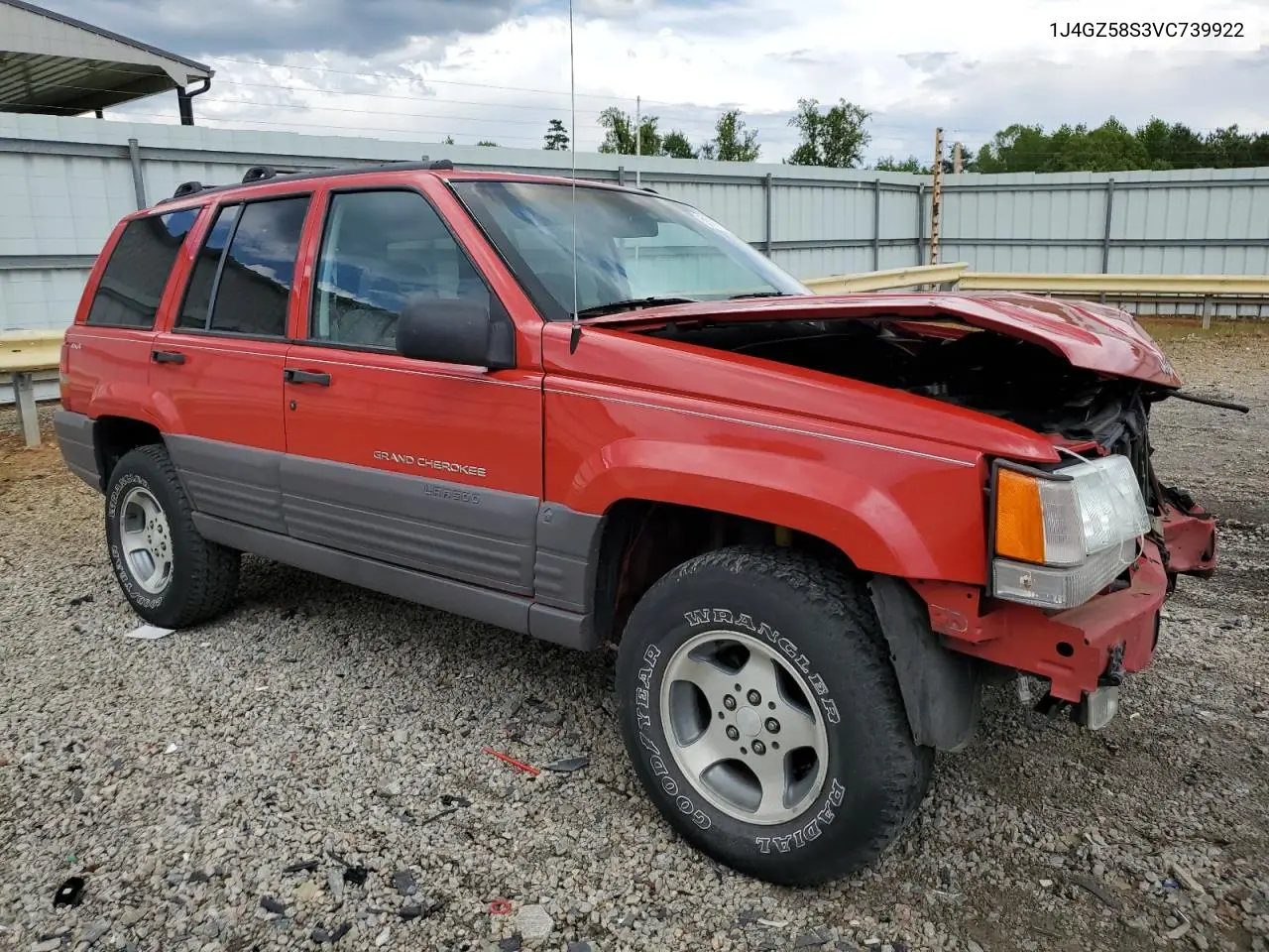 1997 Jeep Grand Cherokee Laredo VIN: 1J4GZ58S3VC739922 Lot: 55667885